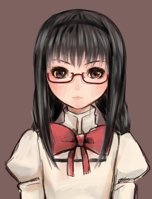 akemi homura (mahou shoujo madoka magica) drawn by ayanero_taicho