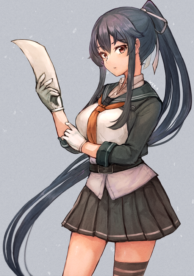 yahagi and yahagi kai ni (kantai collection) drawn by wss_(nicoseiga19993411)