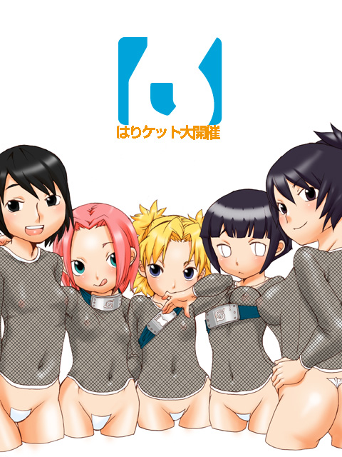 haruno sakura, hyuuga hinata, temari, mitarashi anko, and shizune (naruto) drawn by equal_(melomelopunch)