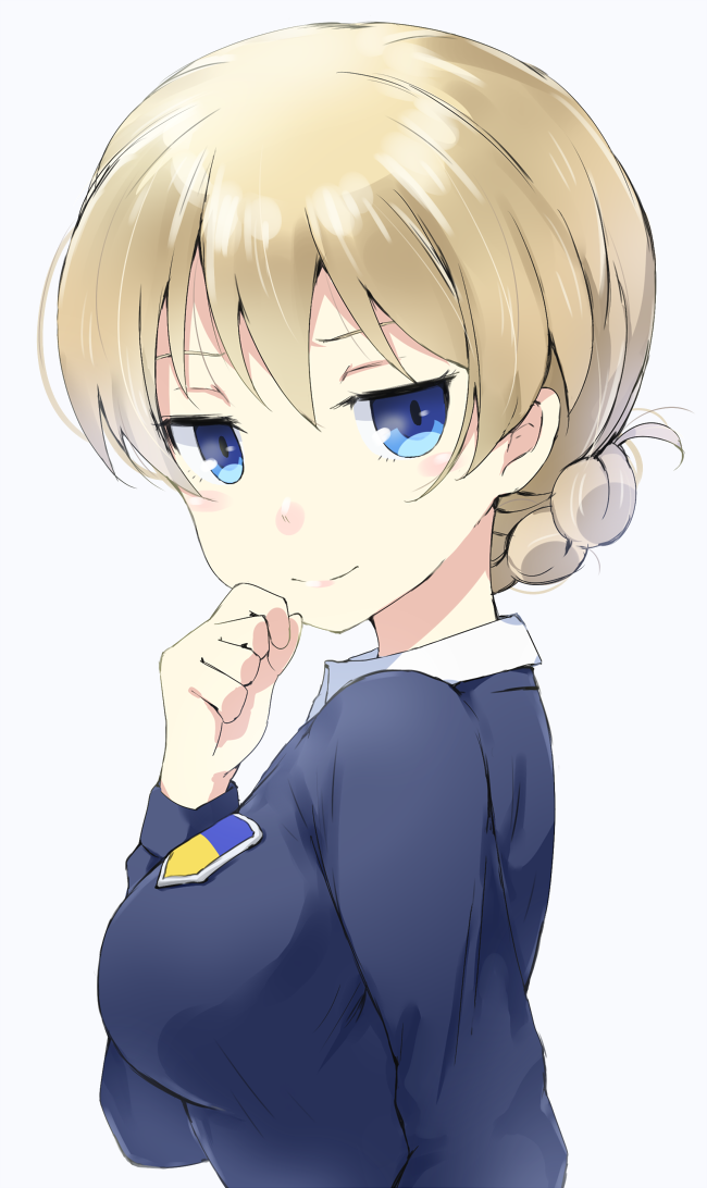 darjeeling (girls und panzer) drawn by gedou_(ge_ge_gedou)