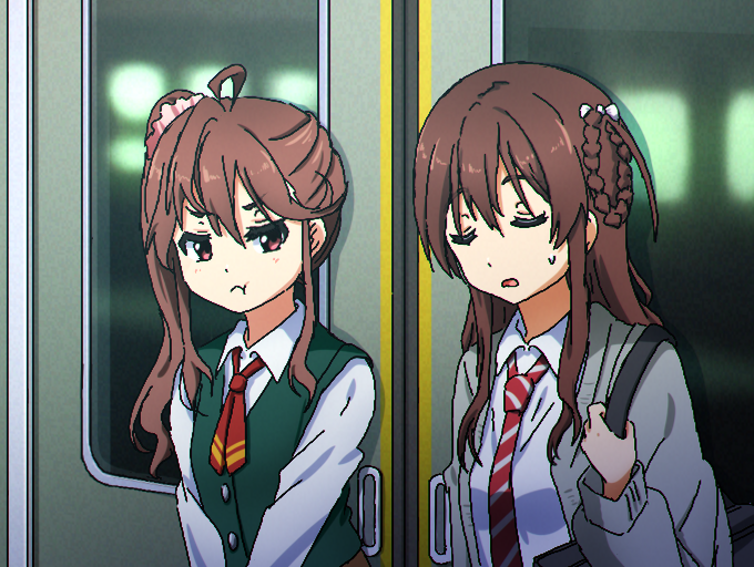 tachikawa ayaka and toda jun (22/7) drawn by igashiko