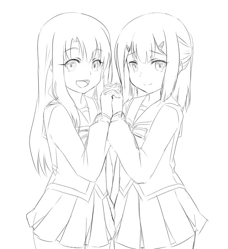 illyasviel von einzbern and miyu edelfelt (fate and 1 more)