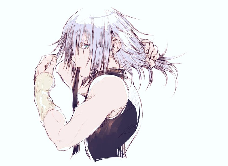 riku (kingdom hearts and 1 more) drawn by mim_(mimya0600)