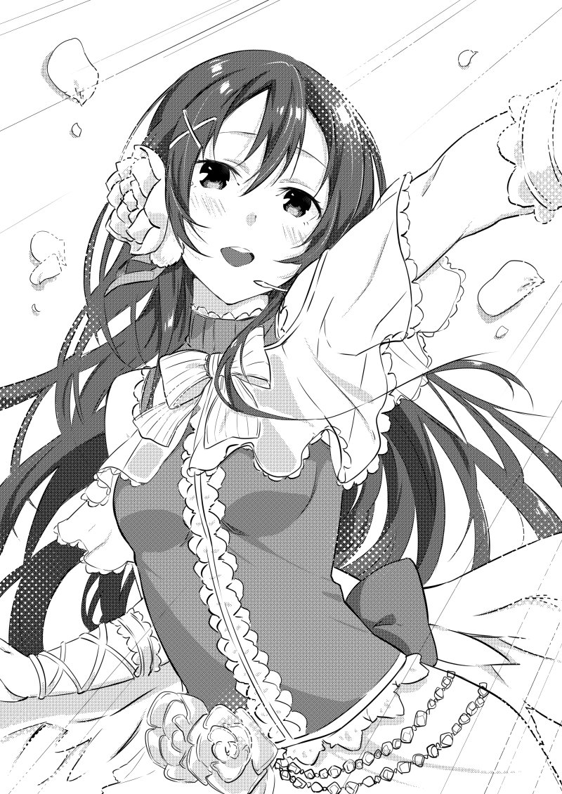 sonoda umi (love live! and 2 more) drawn by yomotsuka_tsukasa