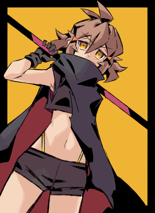 tachibana hibiki (senki zesshou symphogear and 1 more) drawn by mutsuki_riichi