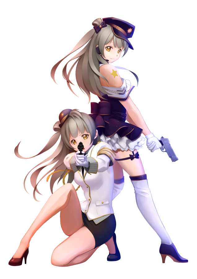 minami kotori (love live! and 2 more) drawn by bon_nob