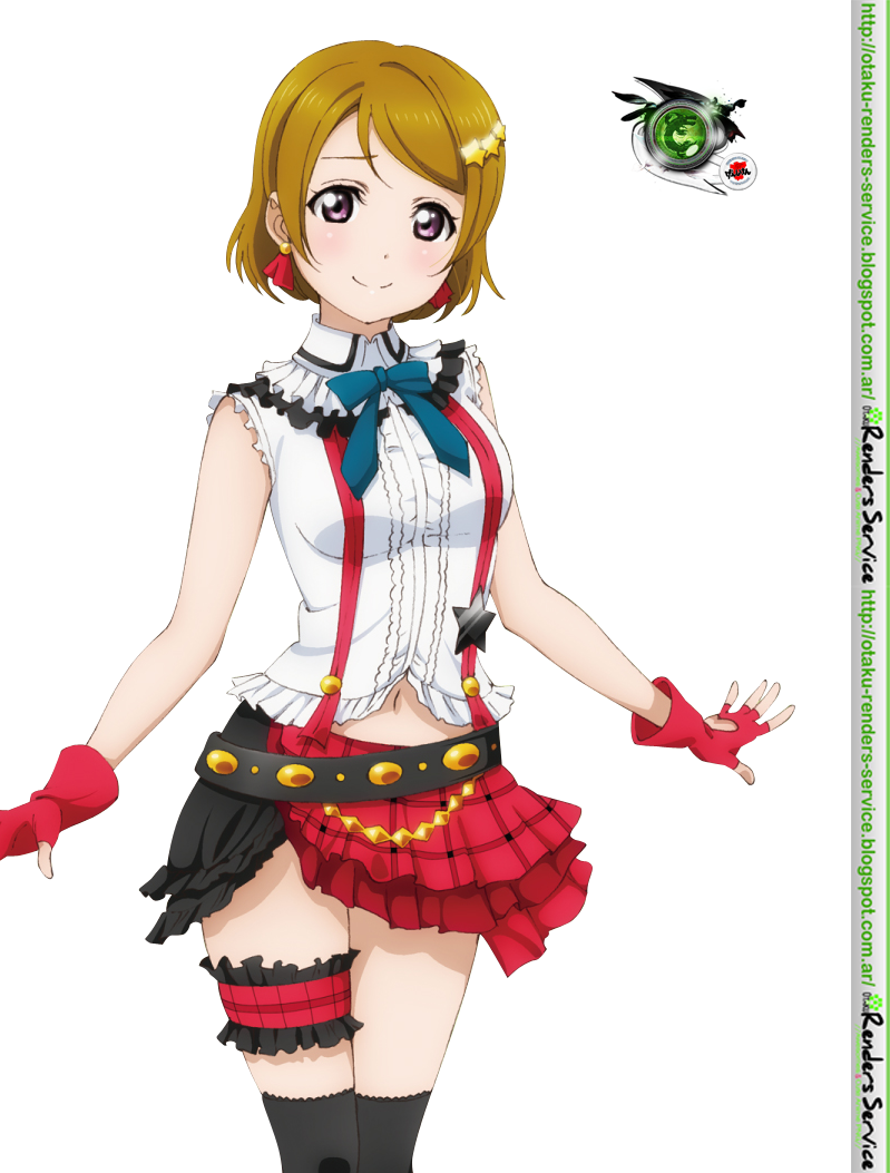 koizumi hanayo (love live! and 1 more) drawn by ors_anime_renders