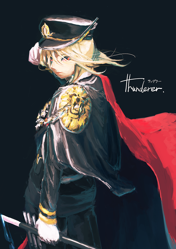 hms thunderer (original and 1 more) drawn by samidare_(okayou)