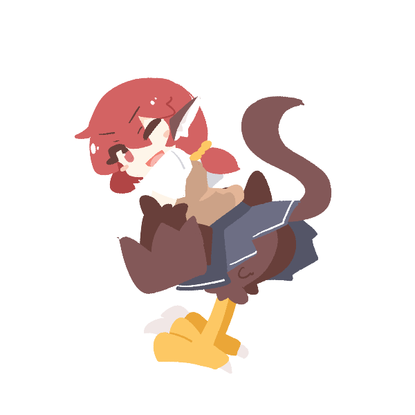 fio-chan (original) drawn by big_o_pants