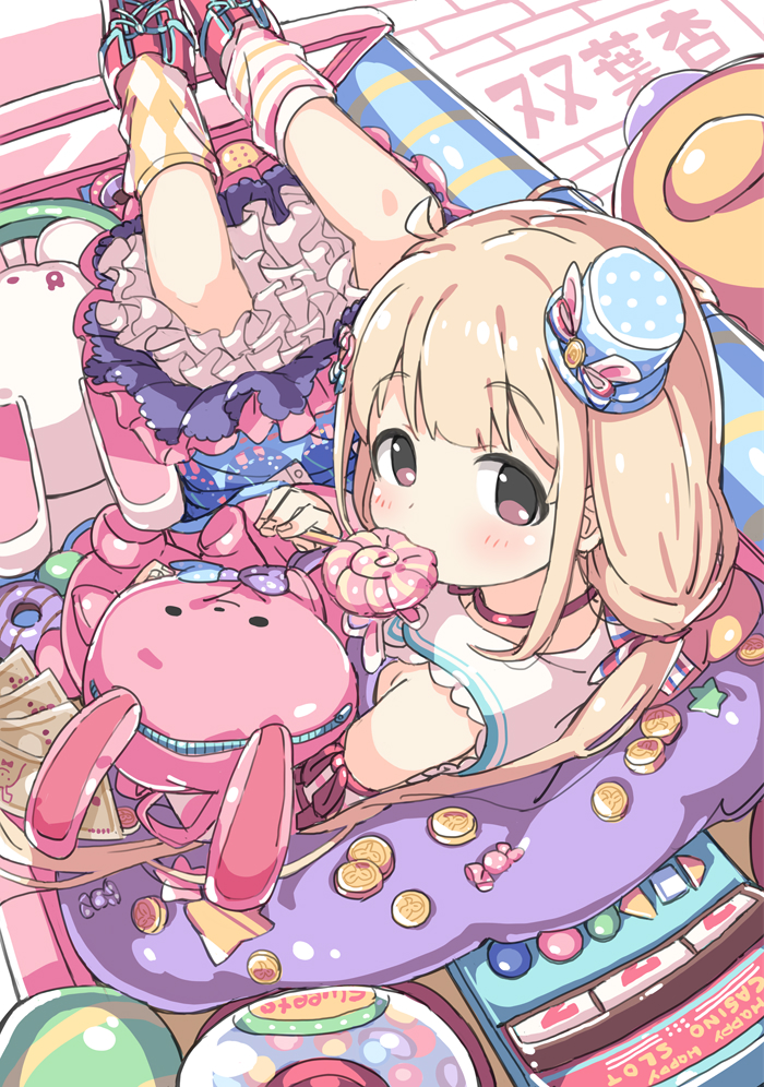 futaba anzu (idolmaster and 1 more) drawn by kuresuku_(lessons)