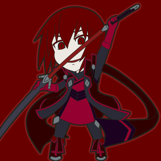 jin kisaragi (blazblue) drawn by door_wo_aketara_f-o-e