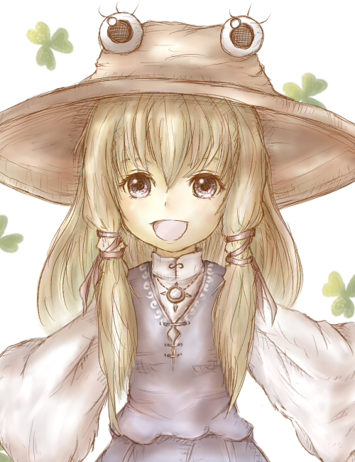 moriya suwako and pyonta (touhou) drawn by amano_jack