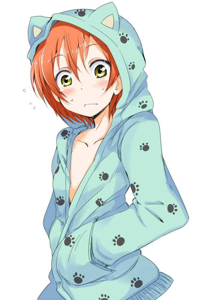 hoshizora rin (love live! and 1 more) drawn by chata_maru_(irori_sabou)