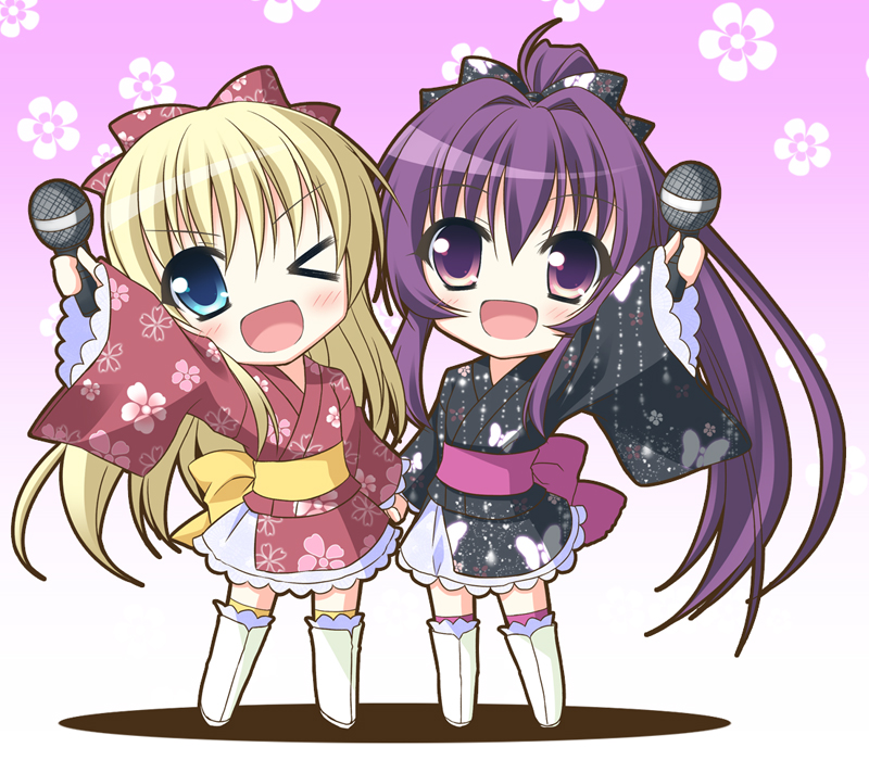 toshinou kyouko and sugiura ayano (yuruyuri) drawn by endori