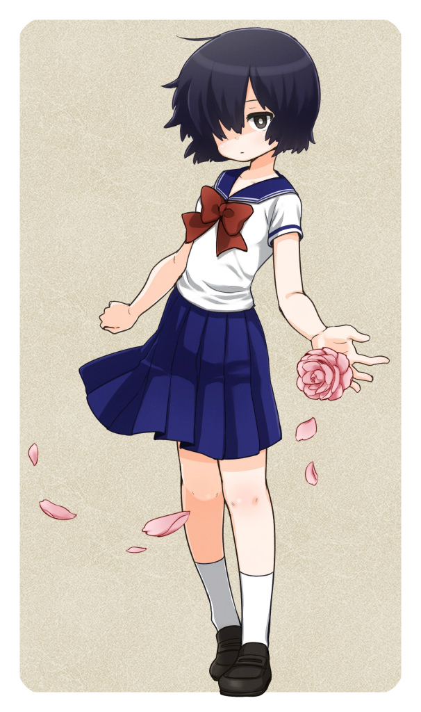 urabe mikoto (nazo no kanojo x) drawn by terayamaden