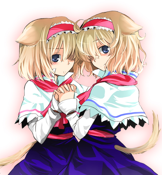 alice margatroid (touhou) drawn by myama and toraneko