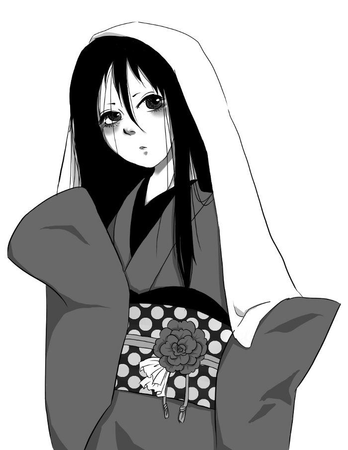 komori kiri (sayonara zetsubou sensei) drawn by kiiko_(mk-u)
