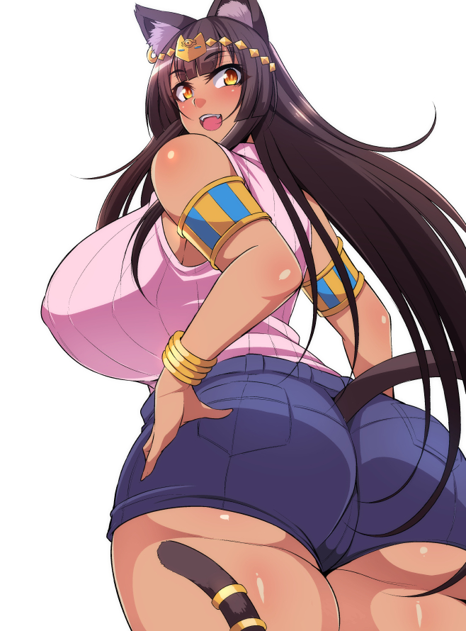 bastet (original and 1 more) drawn by nishida_megane