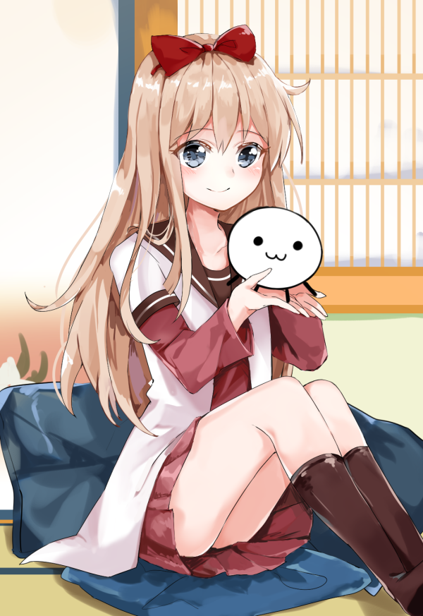 toshinou kyouko and namori (yuruyuri) drawn by togetsu_grass