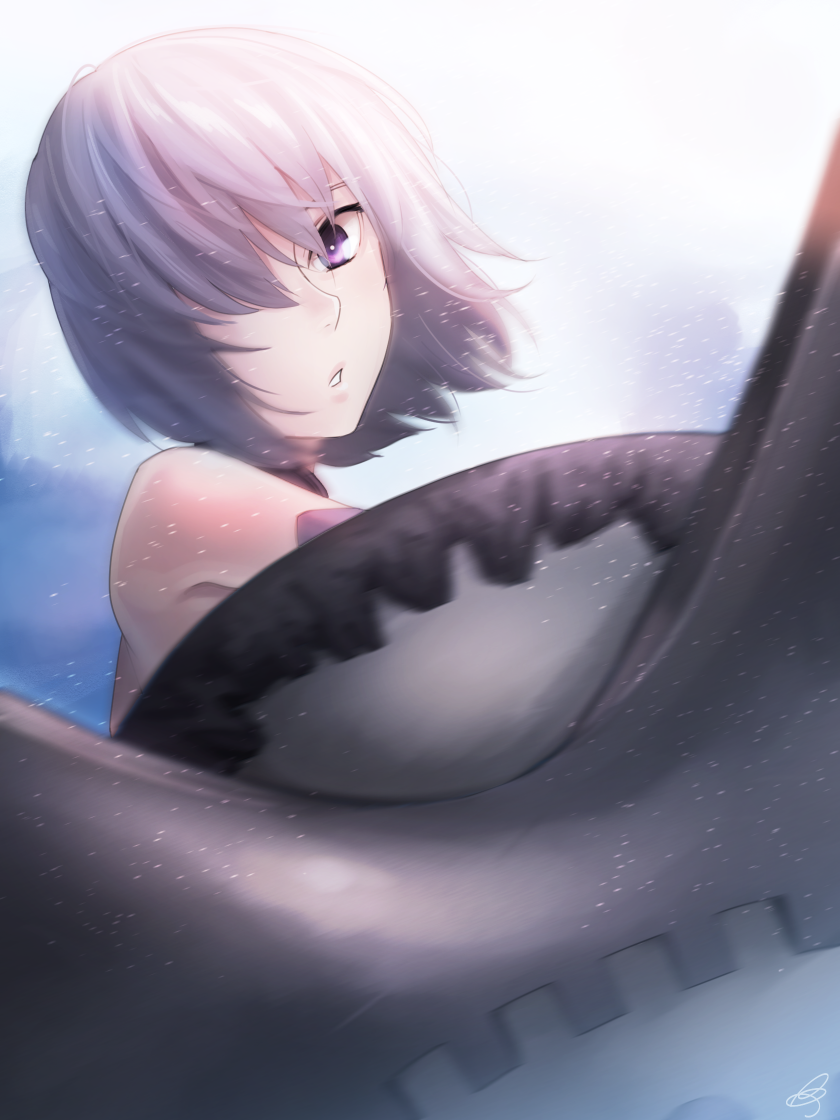 mash kyrielight (fate and 1 more) drawn by amino_(tn7135)