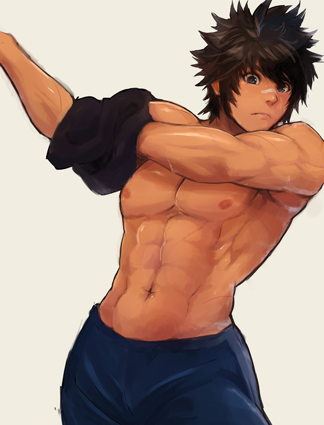 shimazu toyohisa (sengoku musou) drawn by eichi_(wild_chicken)
