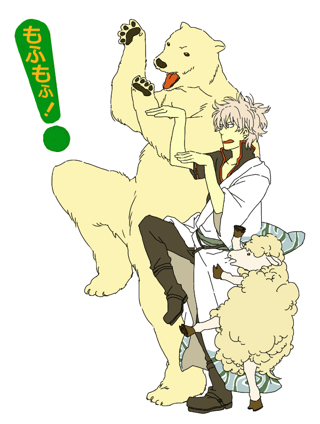 sakata gintoki (gintama and 1 more) drawn by jaguchi_(bbbing)