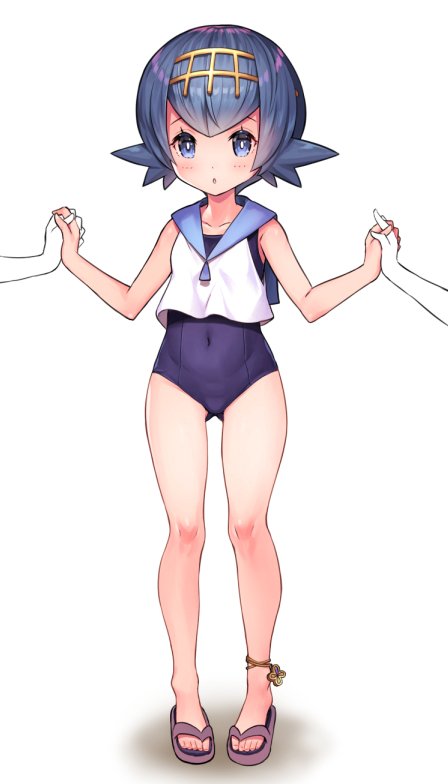 lana (pokemon and 1 more) drawn by matanonki