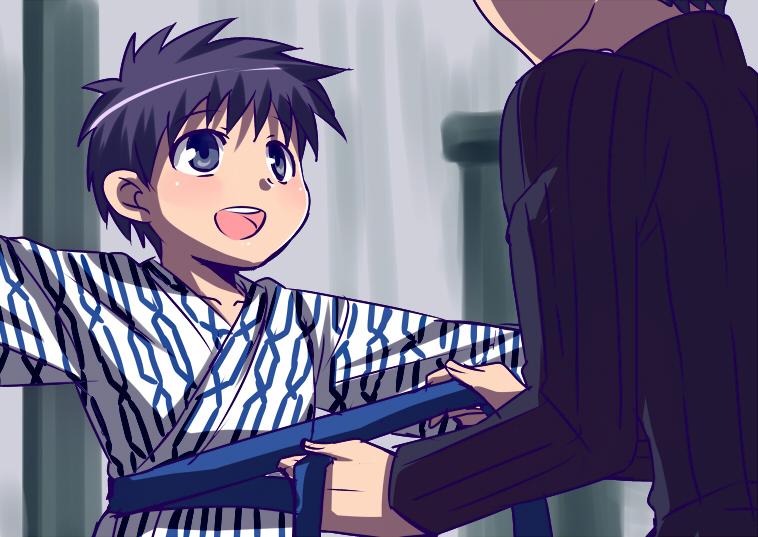 tohno shiki, nanaya shiki, and nanaya kiri (tsukihime and 1 more) drawn by urako