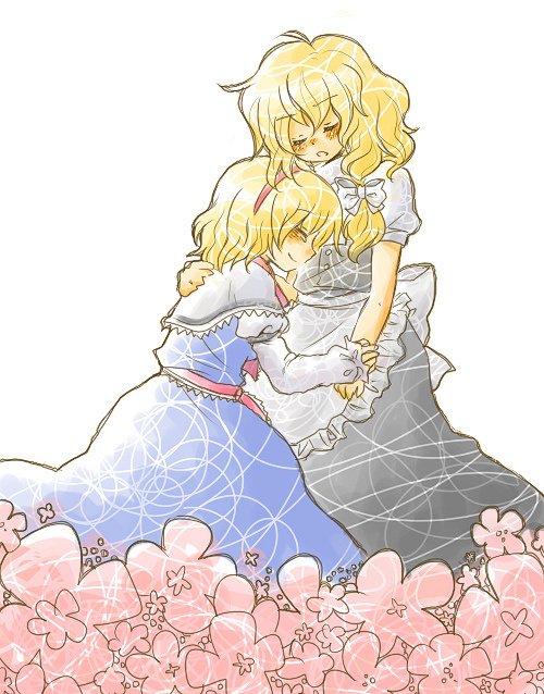 kirisame marisa and alice margatroid (touhou) drawn by korona