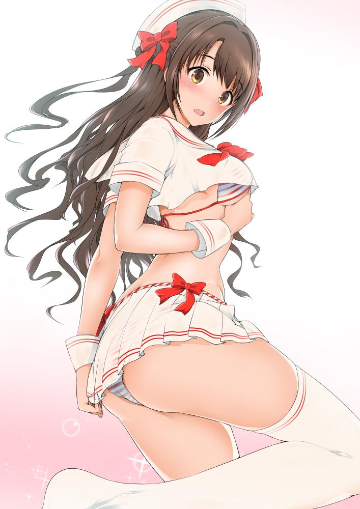 shimamura uzuki (idolmaster and 1 more) drawn by maruwa_tarou