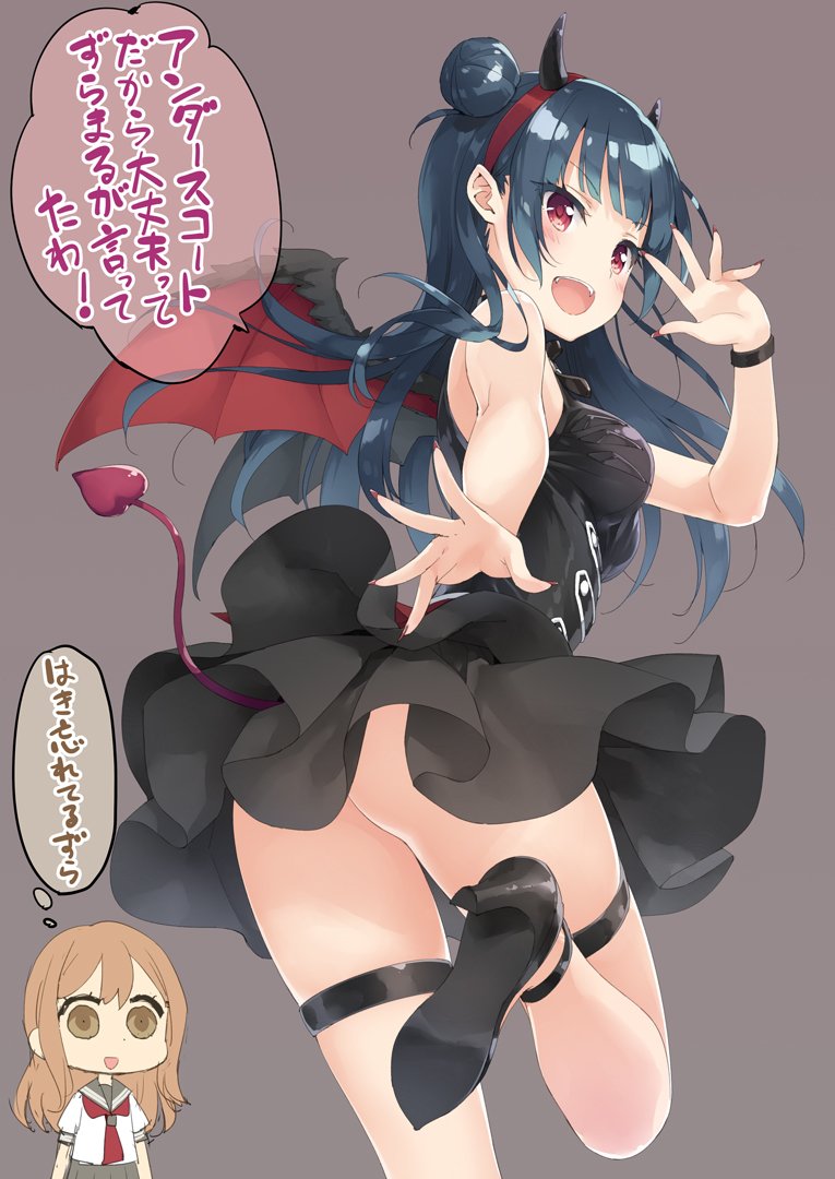 tsushima yoshiko and kunikida hanamaru (love live! and 1 more) drawn by kani_biimu