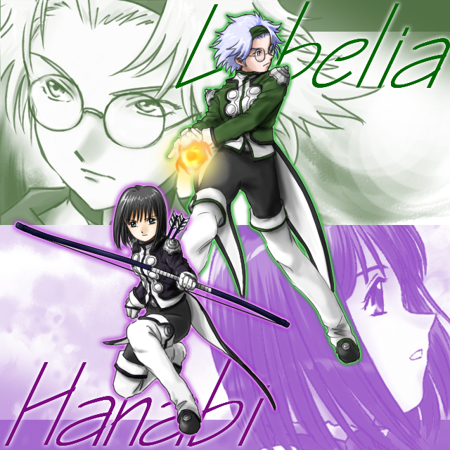 lobelia carlini and kitaooji hanabi (sakura taisen and 1 more) drawn by my_sanc