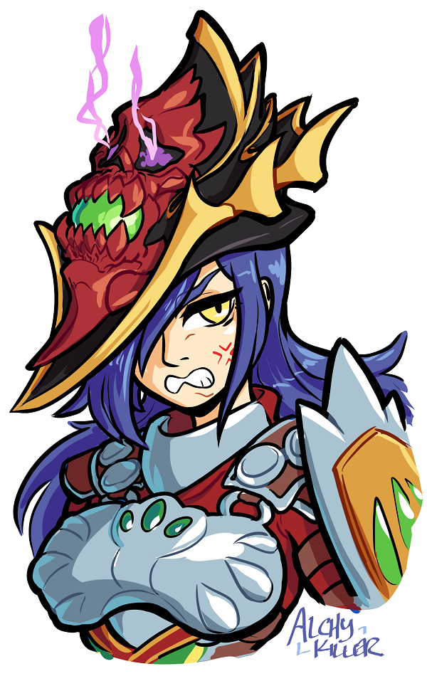 dang (original and 1 more) drawn by alchykiller
