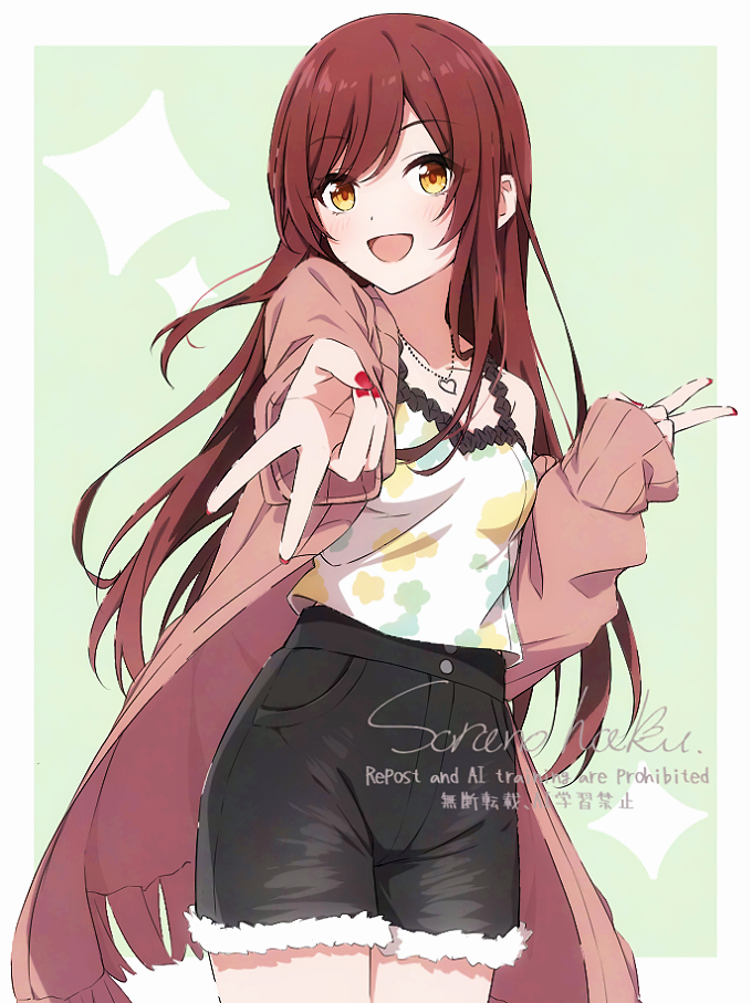 osaki amana (idolmaster and 1 more) drawn by aoi_thomas