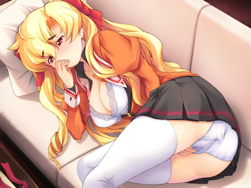 suwa emiri (ojousama wo iinari ni suru game) drawn by hagiya_masakage