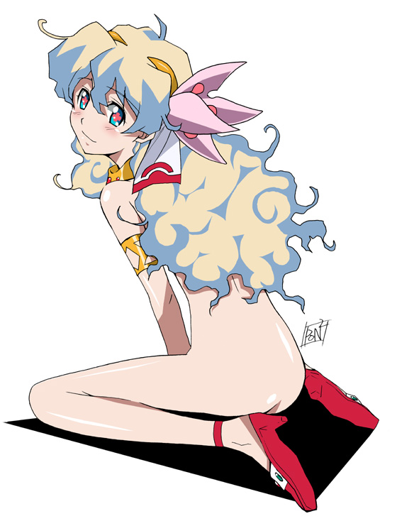 nia teppelin (tengen toppa gurren lagann) drawn by ponpon