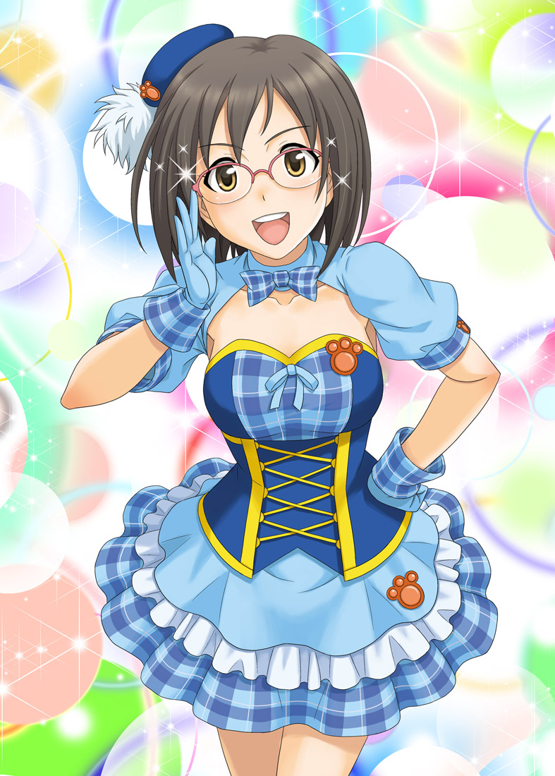 kamijo haruna (idolmaster and 1 more) drawn by hida_tatsuo