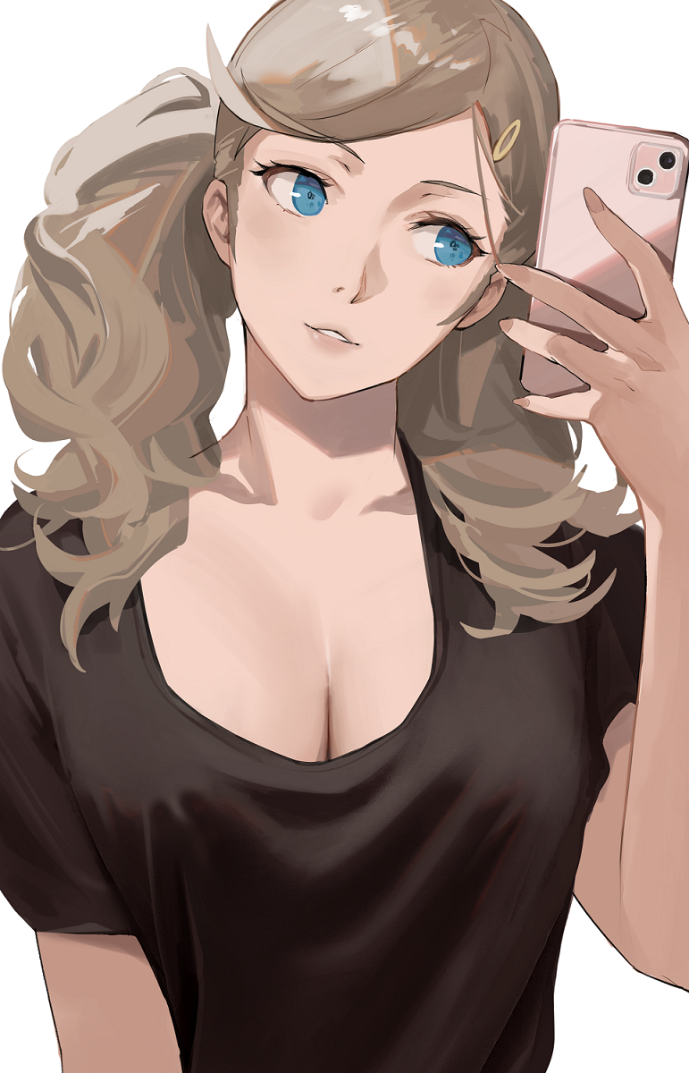 takamaki anne (persona and 1 more) drawn by j@ck