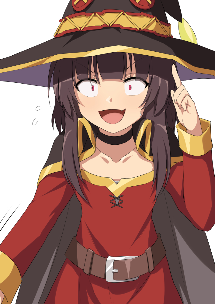 megumin (kono subarashii sekai ni shukufuku wo!) drawn by umarutsufuri