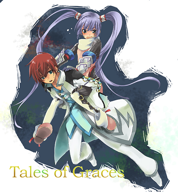 sophie and asbel lhant (tales of and 1 more) drawn by jusc0