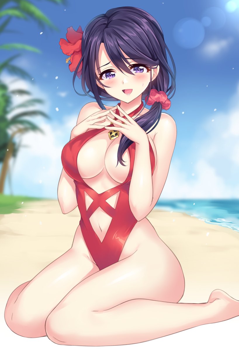 mikoto tsubaki (mahou shoujo madoka magica and 1 more) drawn by senri_gan