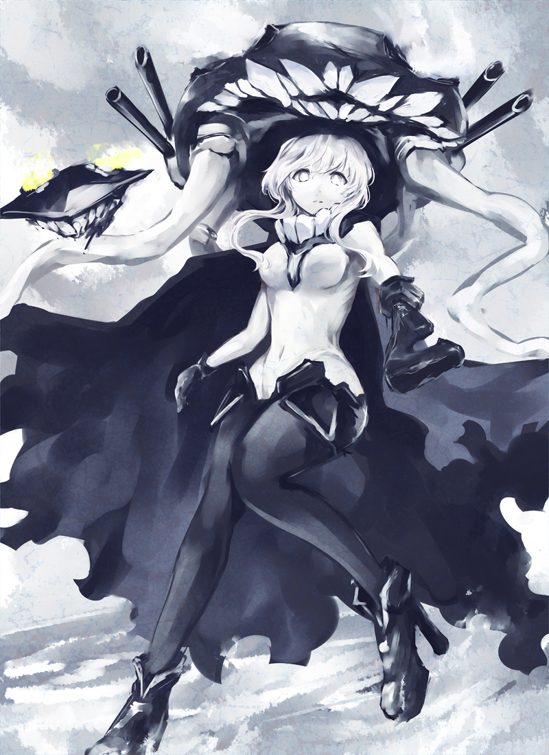 wo-class aircraft carrier (kantai collection) drawn by kz_nagomiya