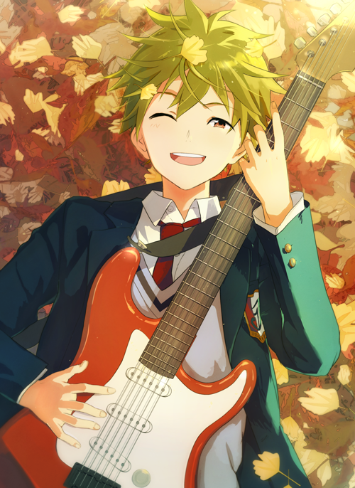 akiyama hayato (idolmaster and 1 more) drawn by map_(map_imas)