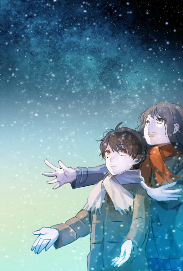 kaizuka inaho and kaizuka yuki (aldnoah.zero) drawn by tsengyun