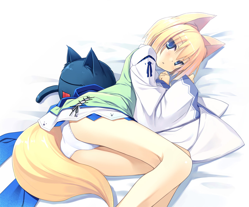 shiratama kitsune and kuroino (original) drawn by poco_(asahi_age)