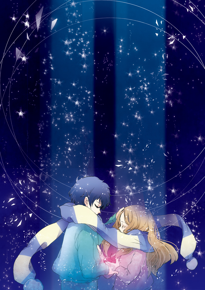 takakura himari and takakura shouma (mawaru penguindrum) drawn by kotokoto_(vibgyor)