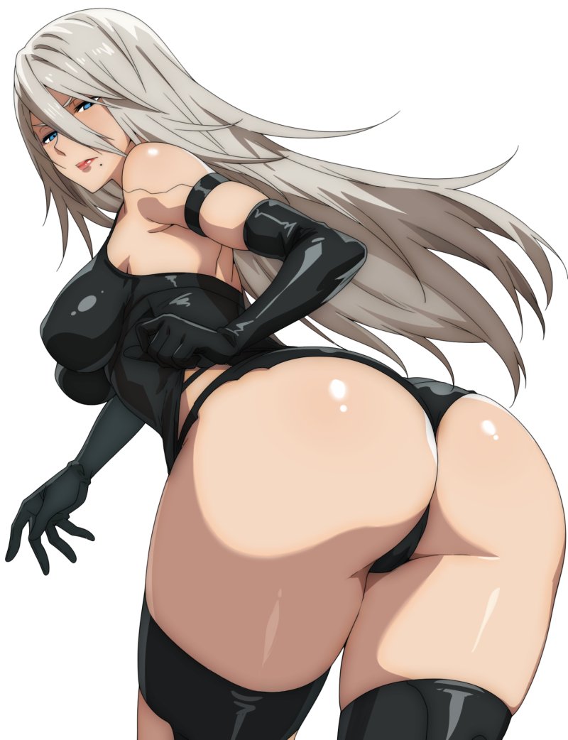 a2 (nier and 1 more) drawn by jamjamstyle