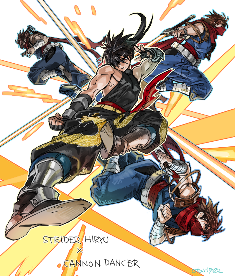 strider hiryuu and kirin (strider and 1 more) drawn by indesign