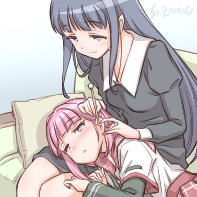 tamaki iroha and nanami yachiyo (mahou shoujo madoka magica and 1 more) drawn by studiozombie