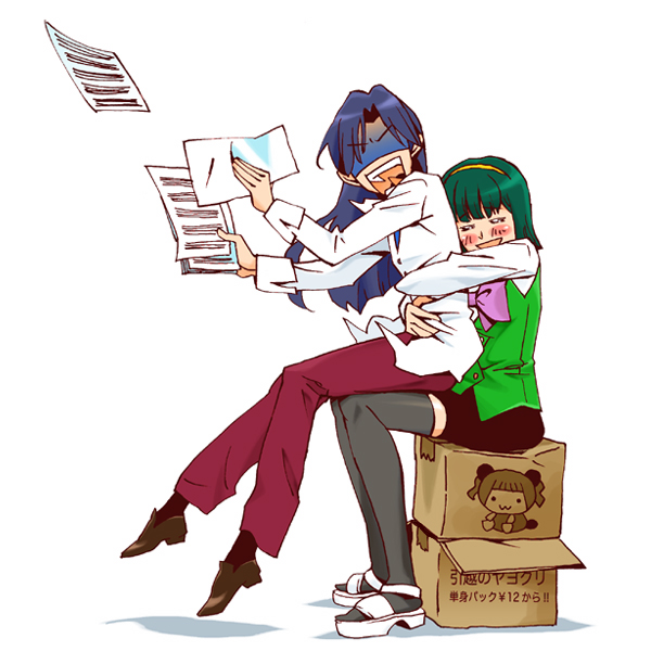 kisaragi chihaya, takatsuki yayoi, and otonashi kotori (idolmaster) drawn by juu_(juuzi)